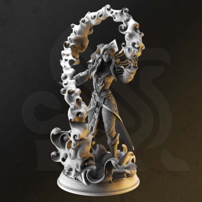 Irivyl – The Blind Seeress | DM-Stash | Miniatur | Rollenspiel | Tabletop | Caster | Magier| DnD 5e + Datenblatt