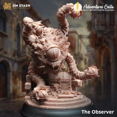 The Observer | DM-Stash | 3D-Miniatur | Tabletop | Lifting the Veil Pt l - Adventure Calls| Observer | Betrachter| DnD 5e+Datenblatt