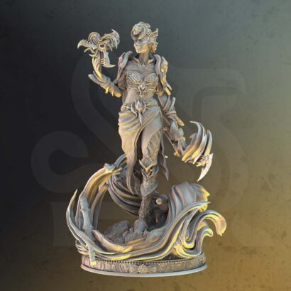 Rylena – Spellsword | DM-Stash | Miniatur | Rollenspiel | Tabletop | Caster| Magier | Zauber | DnD 5e + Datenblatt