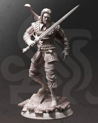 Tarick Wolfheart | DM-Stash | Miniatur | Rollenspiel | Tabletop | Caster | DnD 5e + Datenblatt