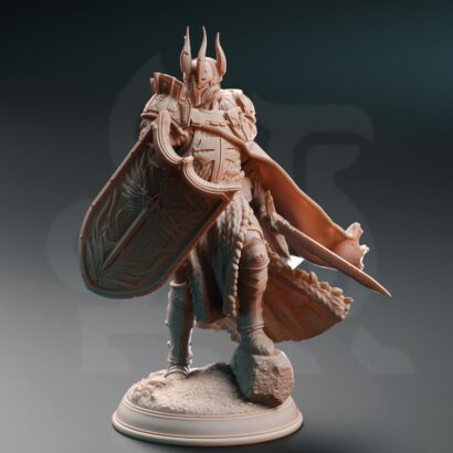 Caedes - Erdydion’s Chosen Paladin|DM-Stash|3D-Miniatur|Tabletop| Crucible of the Chosen-Blood fot the Gods|DnD 5e+Datenblatt