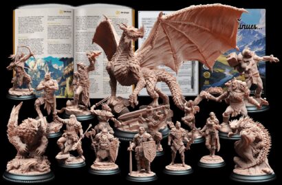 Komplettset:Adventure Continues|Abenteuer+Figuren+Karten+MonsterDaten|DM-Stash|DnD 5e+Abenteuer|Minis|Kampagnen Modul|Dungeon&Dragons