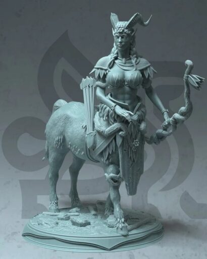 Tanagor – Sentinel of the Woods | DM-Stash | Miniatur | Rollenspiel | Tabletop | Dryad Centaur | DnD 5e + Datenblatt