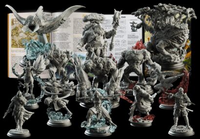 Komplettset DnD 5e: War of the Elements - The Rupture Pt. 1/3 |Abenteuer+Figuren|DM-Stash|Abenteuer|Minis|Kampagnen Modul|Dungeon&Dragons