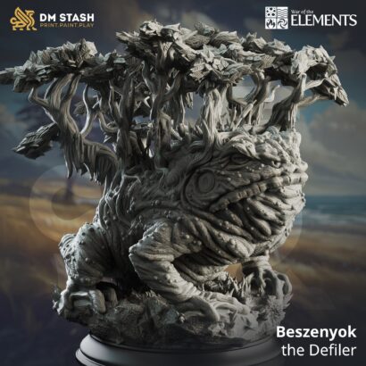 Beszenyok the Defiler |DM-Stash|3D-Miniatur|Tabletop| War of the Elements - The Rupture Pt. 1 |DnD 5e+Datenblatt