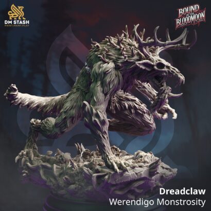 Dreadclaw - Werendigo Monstrosity |DM-Stash| 3D-Miniatur | Tabletop |Rupture Pt III - Bound in the Bloodmoon|Knight|DnD 5e+Datenblatt