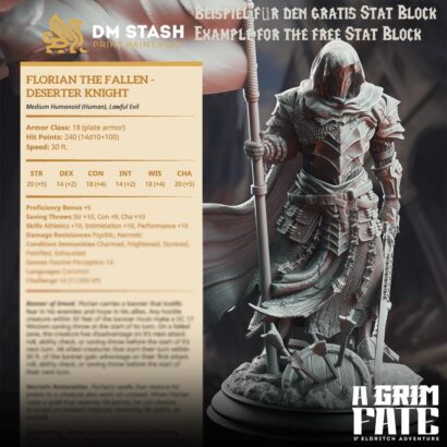 Yushin - Serpentfolk Vyanari Assassin|Human|Assassin|Meuchler|3D-Minis|32mm|40mm|DM-Stash|An Eastern Journey|DnD5e+Datenblatt