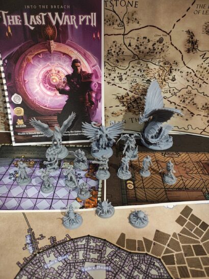Komplettset "Arcane Skies - The Last War Pt II - Into the Breach" | Abenteuer Lvl 6-8 | DM-Stash Miniaturen für DnD 5e & RPG-Fans!