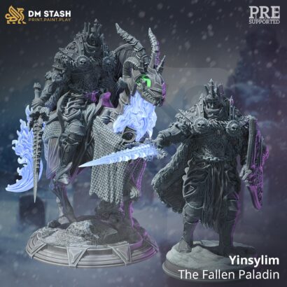 Fallen Yinsylim|DM-Stash|3D-Miniatur|Tabletop| The Falling Moon Pt 2 - The Thawing Death |#DnD 5e+Datenblatt|#mimis