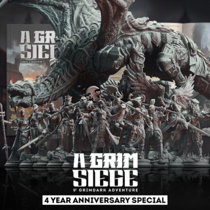 Komplettset "Liberty or Death Pt III – A Grim Siege" | Tabletop-Abenteuer Lvl 7-8 | DM-Stash Miniaturen für DnD 5e & RPG-Fans!