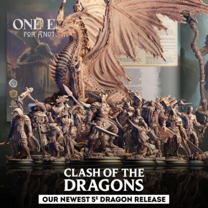 Clash of the Dragons - One evil for another | Abenteuer Komplettset Lvl 6-7 | DM-Stash Miniaturen DnD 5e & RPG-Fans!