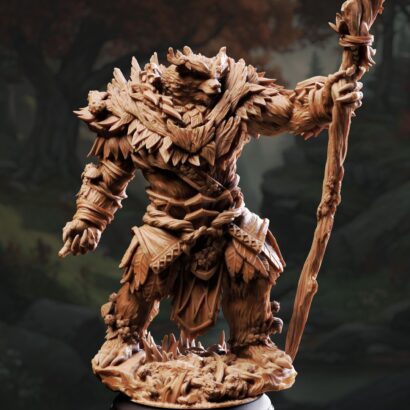 Hvitabjörn - Druid of the White Tundra| DM-Stash|3D-Miniatur|Tabletop|The Red Autumn Pt II - Crimson Shadow Over Nordheim|DnD 5e+Datenblatt