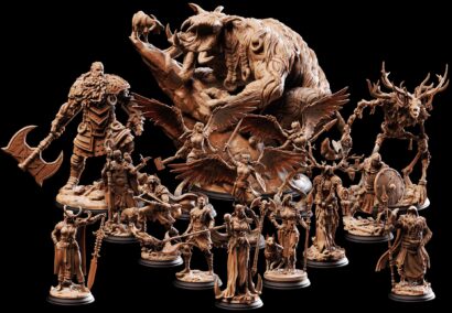 Komplettset: Red Autumn Pt II - Crimson Shadow Over Nordheim  |  Level 6-7 Campaign Module | DM-Stash Miniaturen DnD 5e & RPG-Fans!