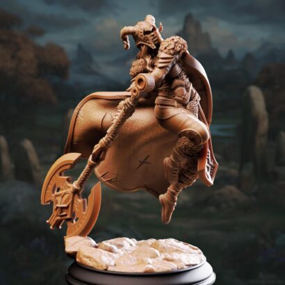 Lotte - Maiden of Trickery| DM-Stash|3D-Miniatur|Tabletop|The Red Autumn Pt II - Crimson Shadow Over Nordheim|DnD 5e+Datenblatt