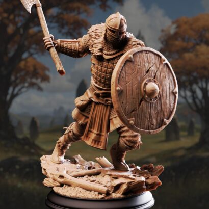 Nils Olav - The Heartland Hero| DM-Stash|3D-Miniatur|Tabletop|The Red Autumn Pt II - Crimson Shadow Over Nordheim|DnD 5e+Datenblatt