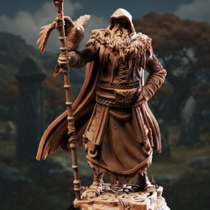 The One Eyed Wanderer| DM-Stash|3D-Miniatur|Tabletop|The Red Autumn Pt II - Crimson Shadow Over Nordheim|DnD 5e+Datenblatt