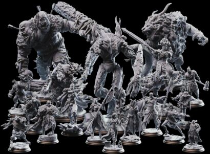 Komplettset: Welcome to the Arena |Abenteuer+Figuren+Karten+Monster Daten|DM-Stash|DnD5e|Kampagnen Modul|Dungeon & Dragons